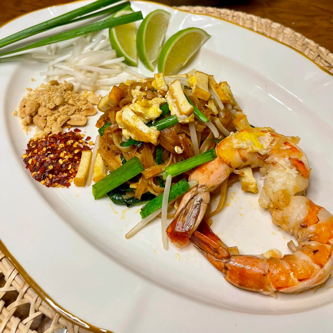 Pad Thai with Shrimp