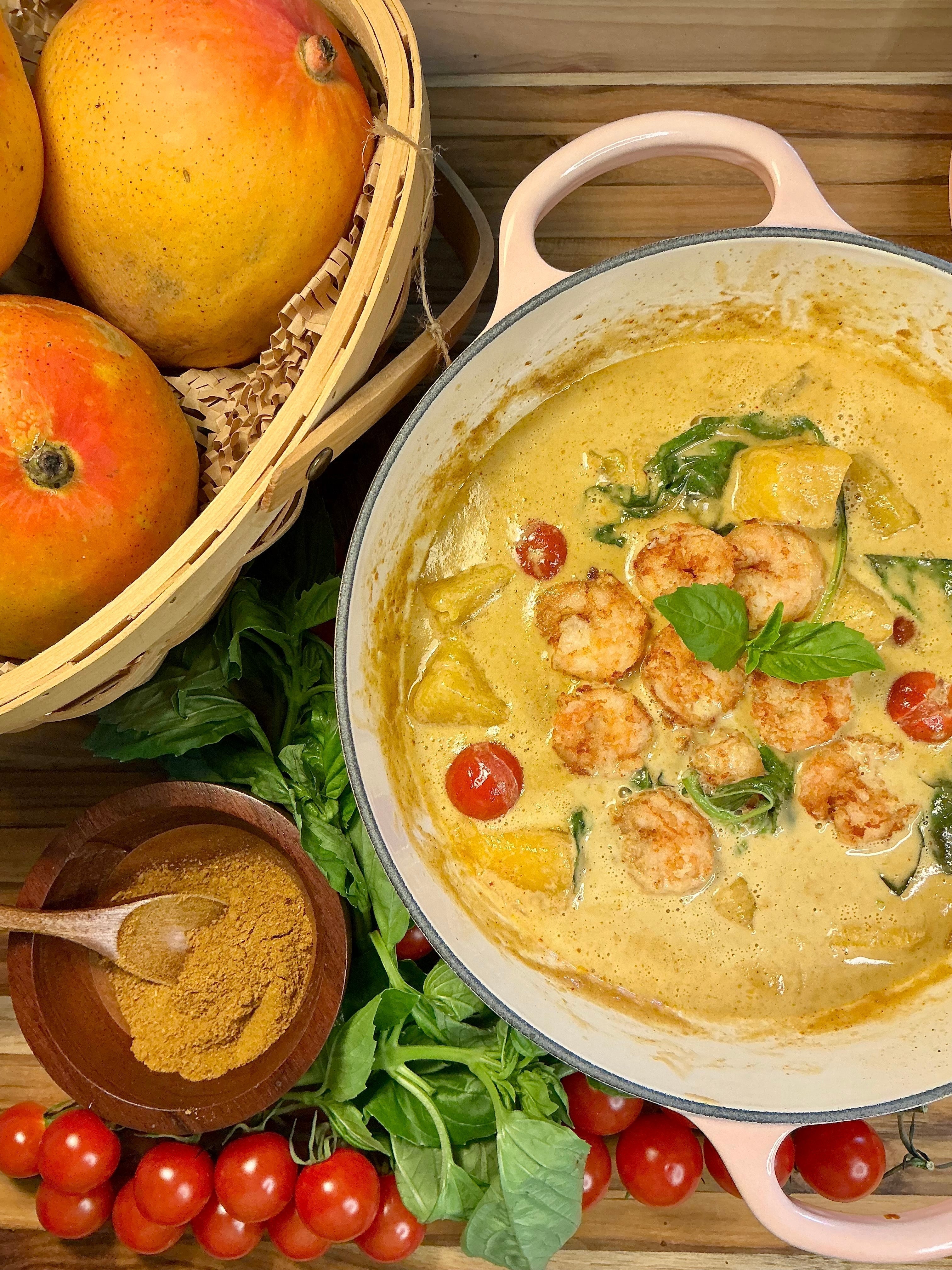 Red Curry with Mango