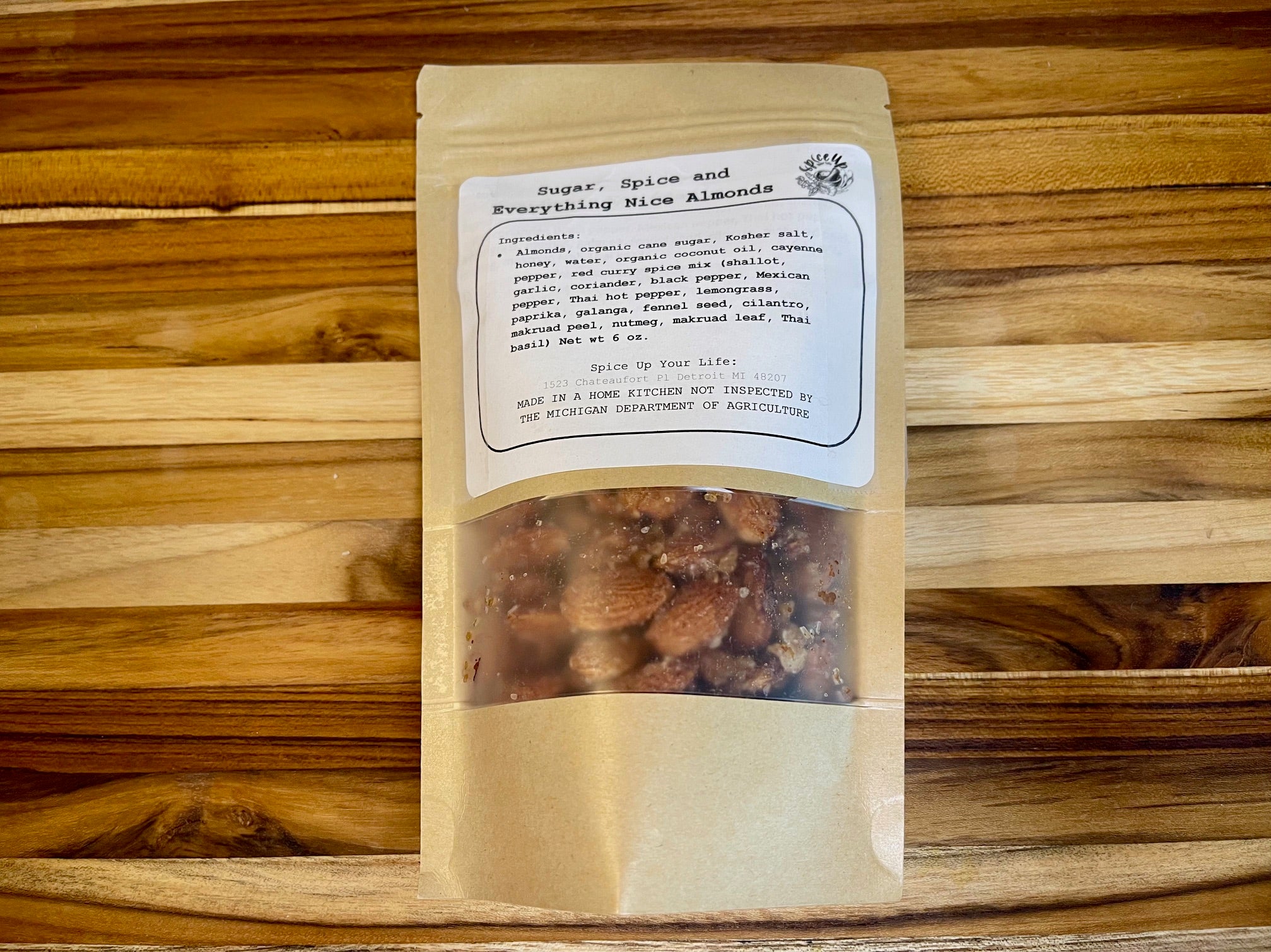 Sugar, Spice and Everything Nice Almonds