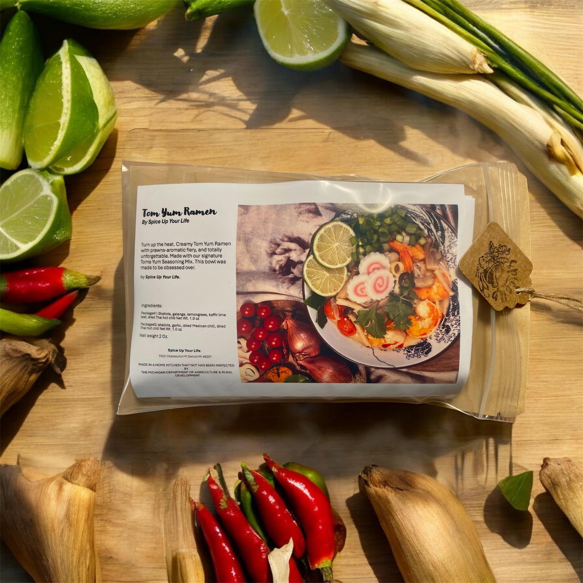 Creamy Tom Yum Ramen