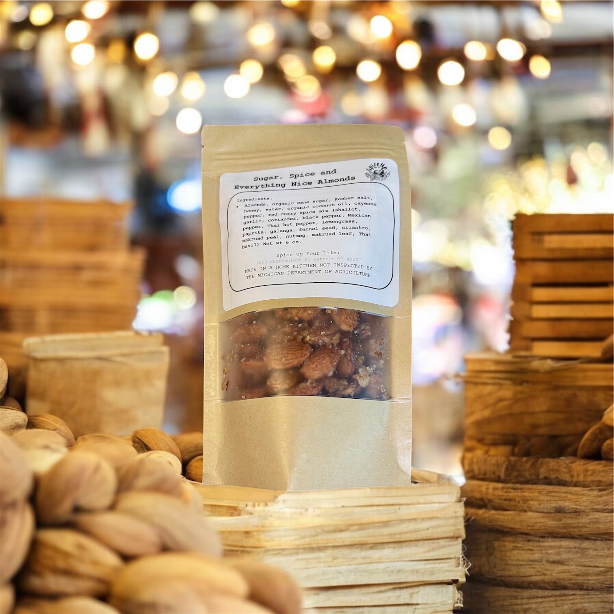 Sugar, Spice and Everything Nice Almonds