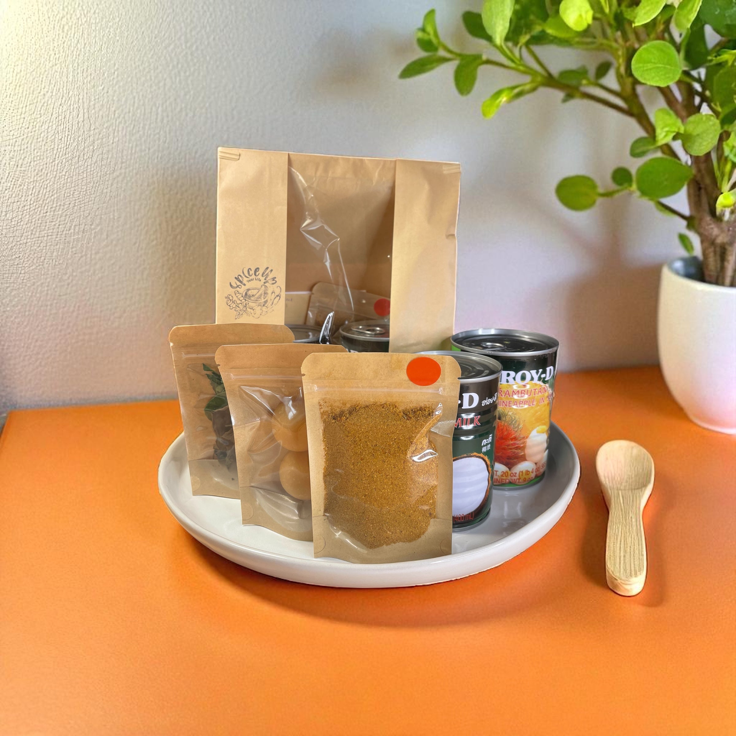 Red Curry Rambutan Stuffed with Pineapple Kit